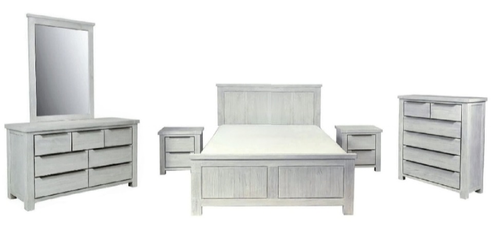 059 AMADA BED FULL SET PLAIN